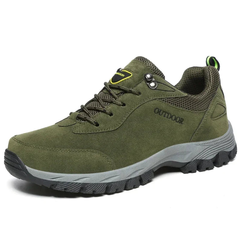 Men's Outdoor Suede Hiking, Travel Hiking, Hunting, Hiking Trails, Jogging Casual Fashion Shoes, Large Size 49