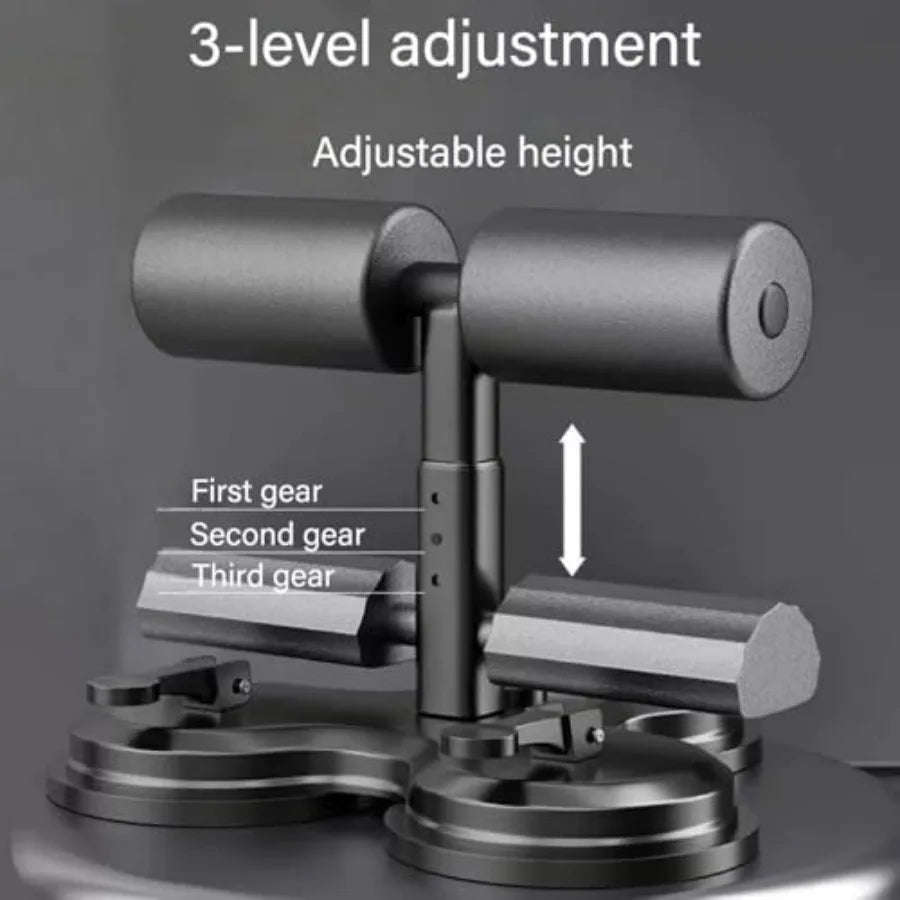 Ab Training Auxiliary Device 2025 Upgrade 3 Suction Cups Sit Up Machine Multifunctional Adjustable Ab Trainer Equipment Ab Work