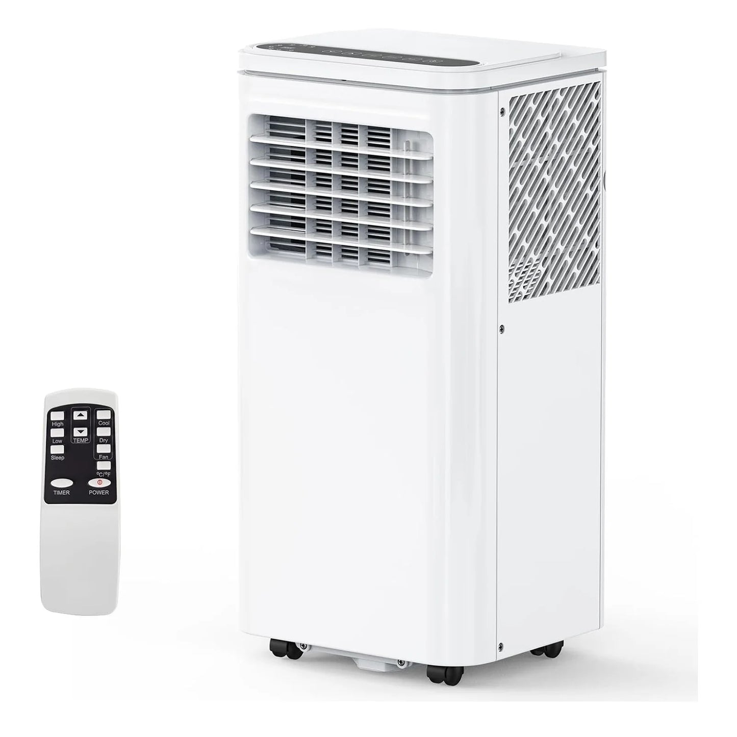 10000 BTU Portable Air Conditioners 3 in 1 Portable AC Unit with Fan & Dehumidifier Remote Control LCD Display, 24H Timer