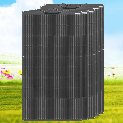 WUZECK Flexible rechargeable solar panel battery 100W 1pcs ~10 pcs High Efficiency Cell (100W, 200W, 300W ,400W,500W 1000W)