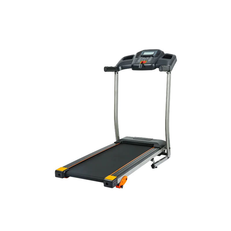 Folding Treadmill 2.5HP 12KM/H, Foldable Home Fitness Equipment with LCD for Walking & Running, Cardio Exercise Machine, 4 Incli