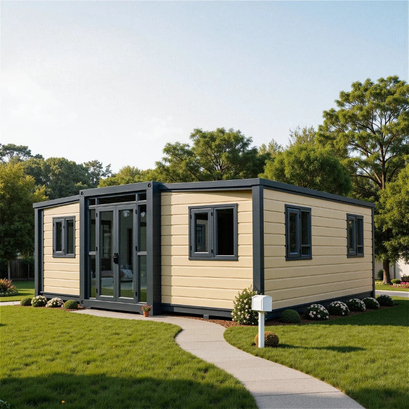 2 3 Bedroom Expandable Container House Portable Homes Prefab Tiny House Customized Detachable House Portable Mobile Home