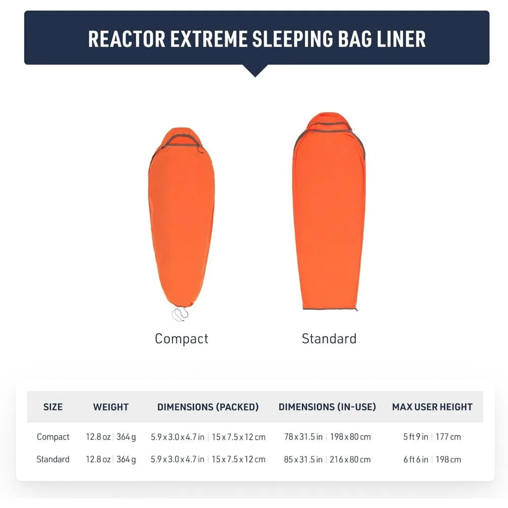 Insulated Sleeping Bag Liner for Outdoor Adventure and Camping with Maximum Comfort and Warmth