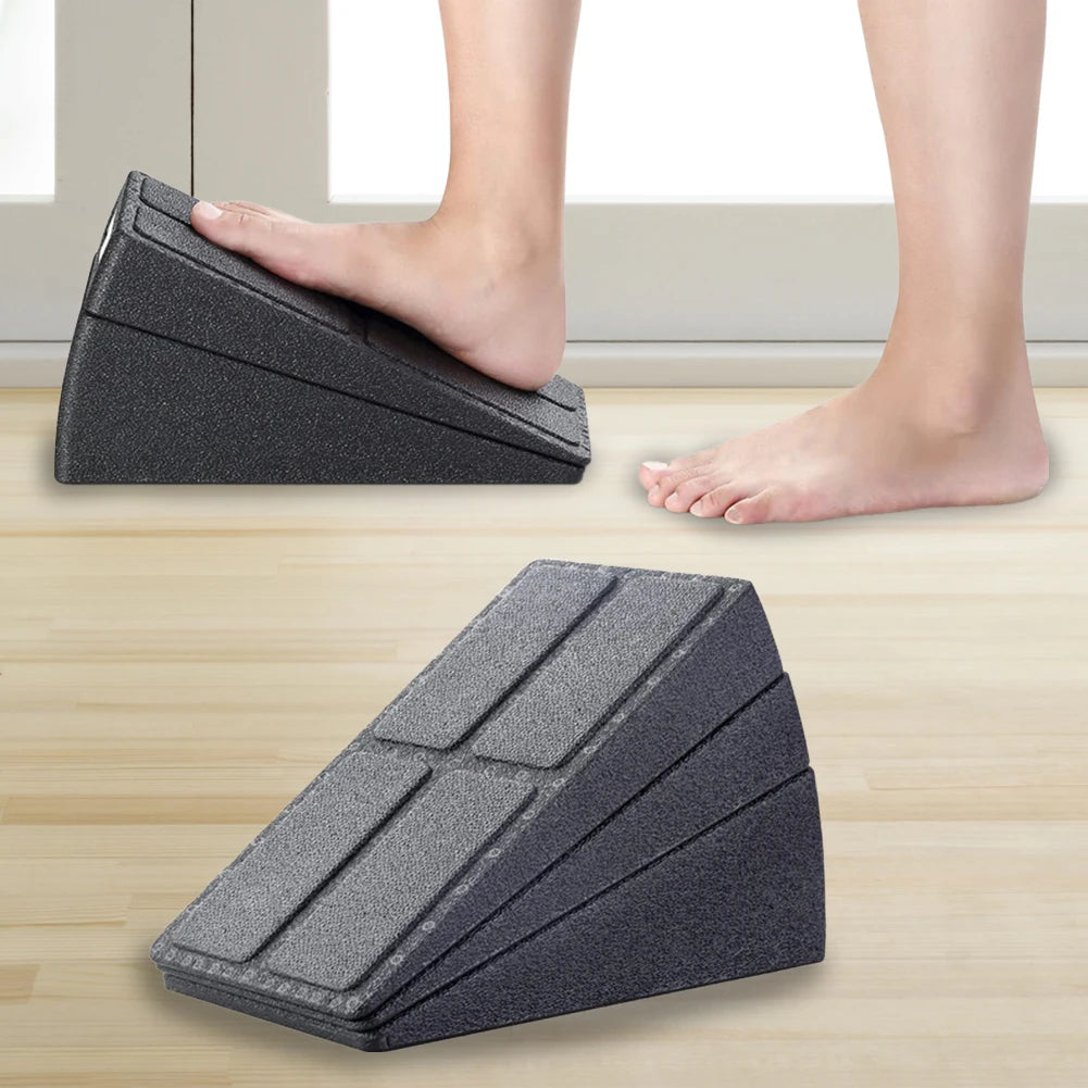 3 Pack Slant Board Calf Stretcher Adjustable Angles Squat Wedge Incline Board Yoga Foam Wedge for Calf Stretching