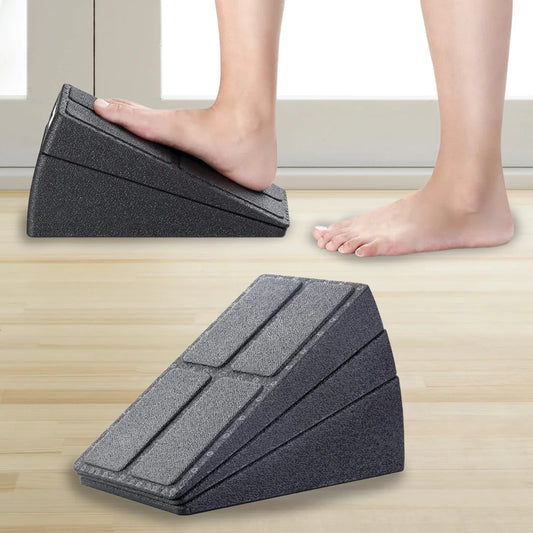 3 Pack Slant Board Calf Stretcher Adjustable Angles Squat Wedge Incline Board Yoga Foam Wedge for Calf Stretching