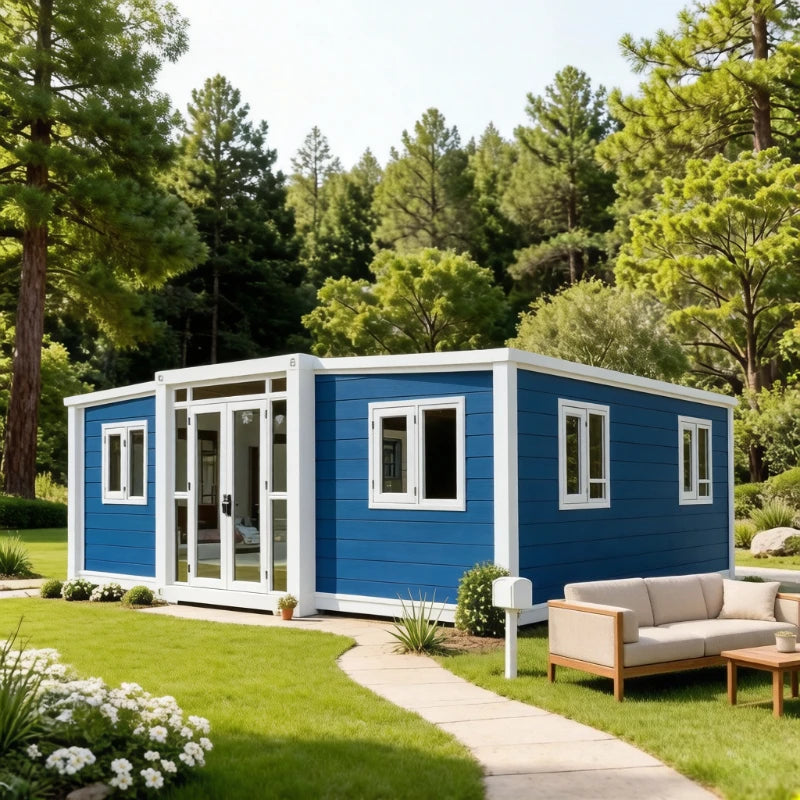 2 3 Bedroom Expandable Container House Portable Homes Prefab Tiny House Customized Detachable House Portable Mobile Home