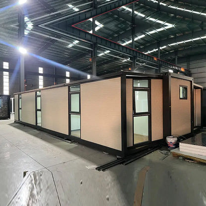 Forest Cabin Luxury Portable House Mobile Home Customized Expandable Container House Prefab Tiny House 2 3 Bedroom Garden Rooms