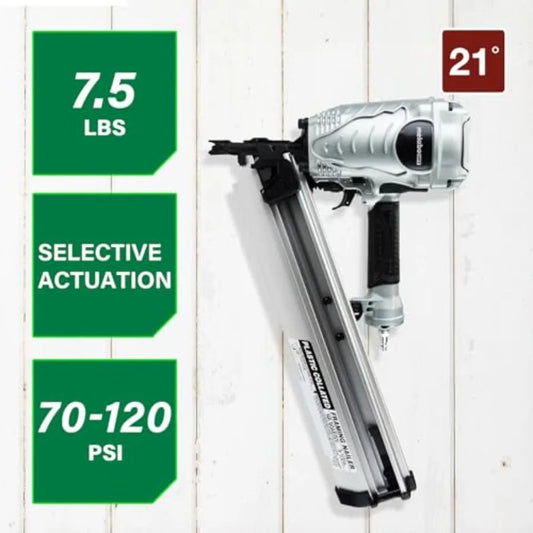 Framing Nailer Pro-Preferred Power Nailer for Flooring Roof Decking and More Lightweight 7.5 lbs Framing Tool for 21