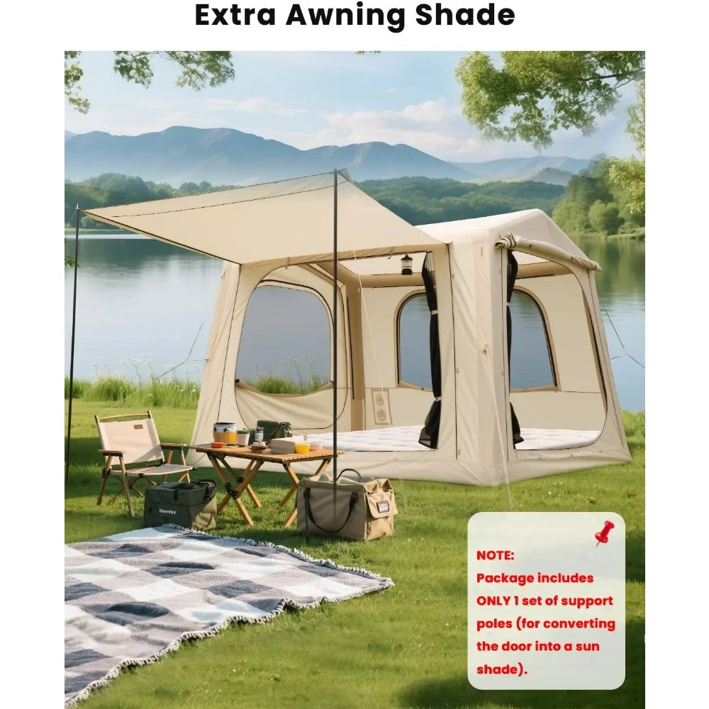 Inflatable SUV Camping Tents: Pop-Up Vehicle Tent Attachments for Large SUVs