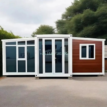 Luxury Folding Container House Prefabricated Mobile Tiny Home Container 3 Bedrooms Expandable Container House For Australia