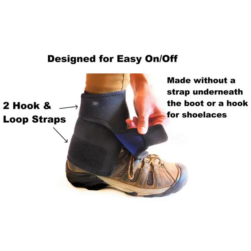 Leg Gaiters For Men Trail Gaiters Boot Protection Trail Gaiters Mud Snow Protection Foot Strap Multi-Purpose Lightweight Hunting