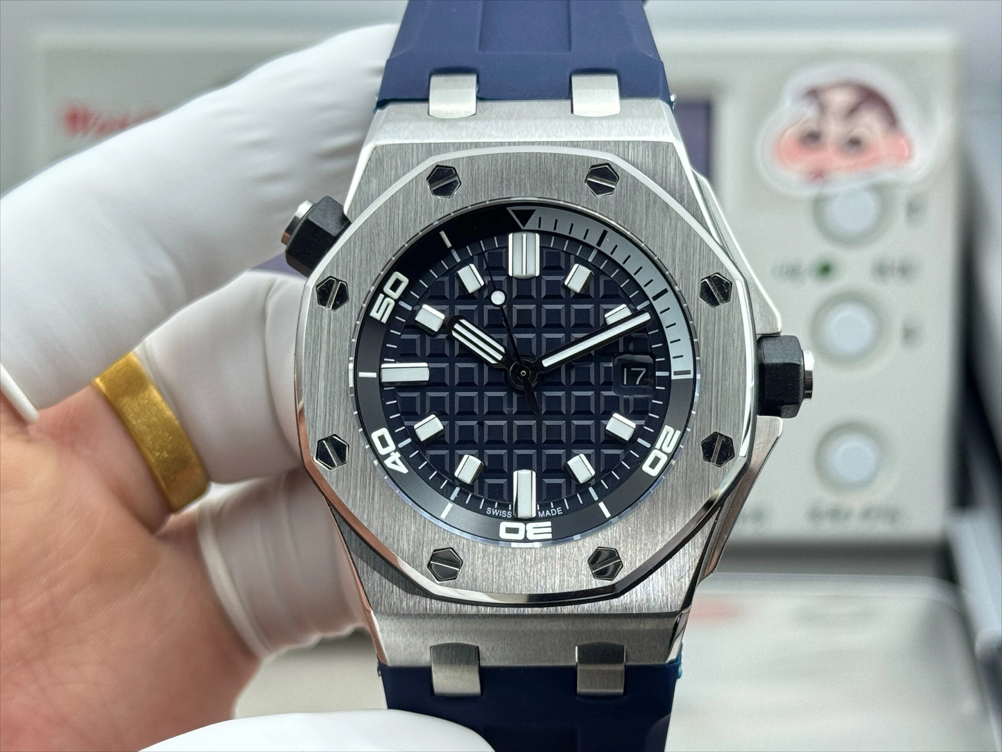 New A+ Top-Tier Reissue Watch Rose Gold Chronograph Men's Watch