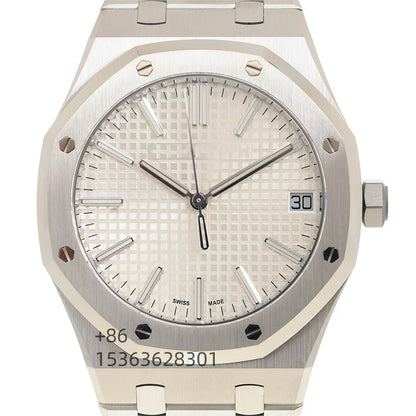 Customized Double Cycloid Hollow Out 41mm 15510 Watch 316L Luxurious Waterproof Mechanical Man Watch