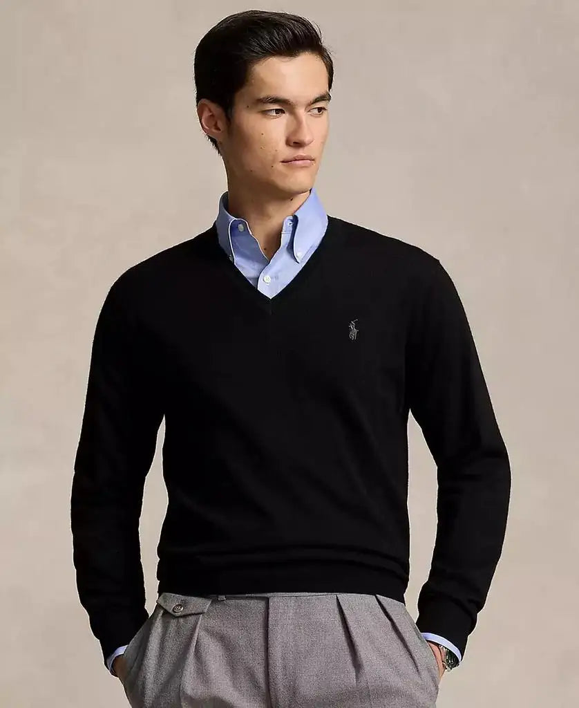Polo Ralph Lauren | Men's Washable Wool V-Neck Sweater
