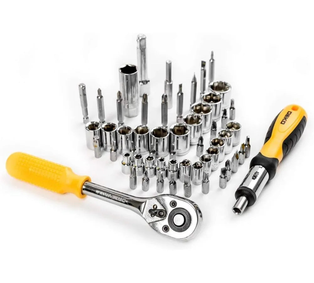 228-Piece Professional Socket Wrench Set with Toolbox - Auto Repair & DIY Hand Tools for Mechanics & Home Use