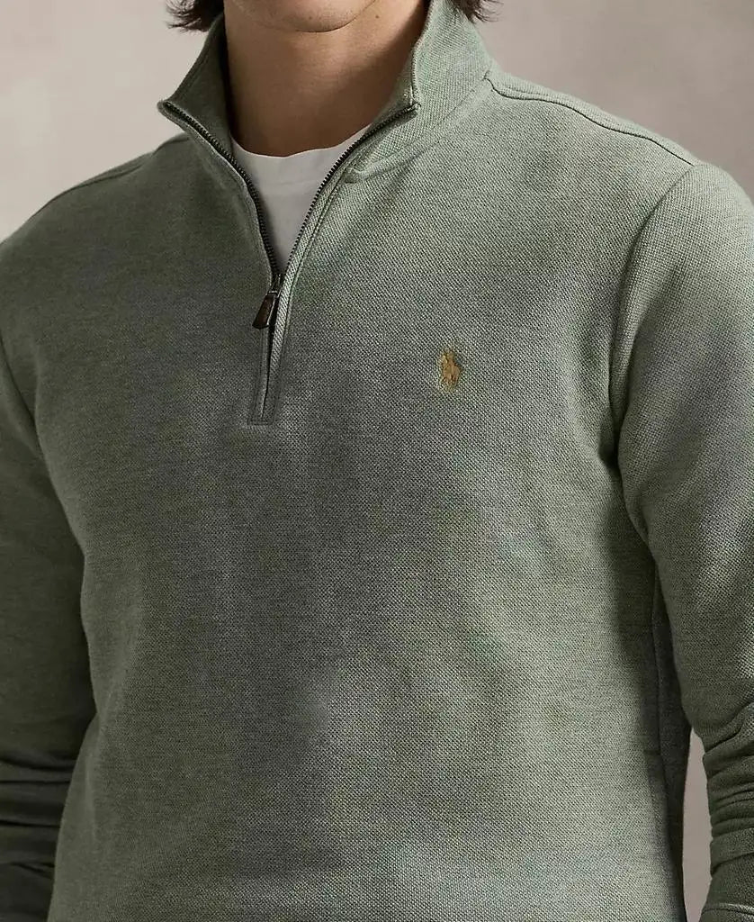 Polo Ralph Lauren | Men's Double-Knit Mesh Quarter-Zip Pullover