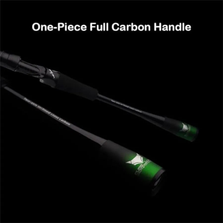 Zero Ultralight Fishing Rod Solid Tip 40 Ton Carbon Fiber Spinning Casting Rod 2 or 5Piece Extra Fast Fast Action OneP