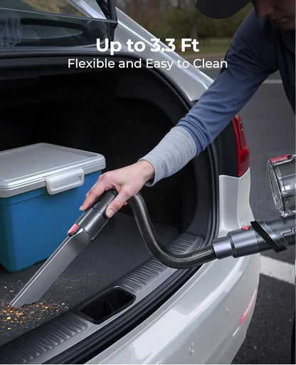 Cordless Vacuum Cleaner 650W/55Kpa, Stick Vacuum with 70 Min Runtime, Touch Display, 6-in-1 for Carpet/Hard Floor/Pet Hair