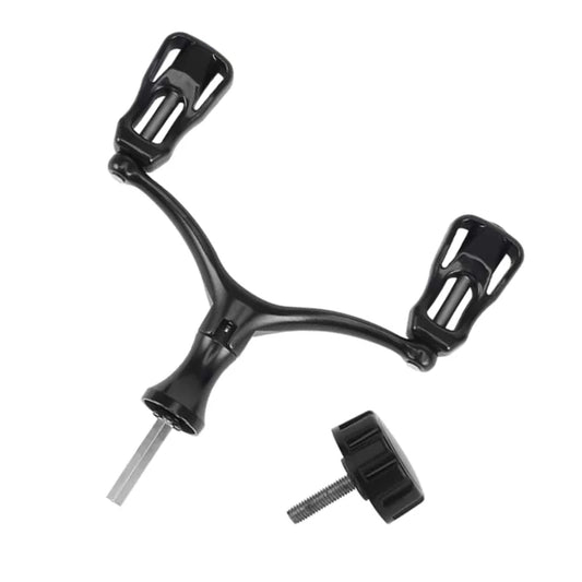 Fishing Reel Double Arm Fishing Reel Handle Arm Grip for Baitcasting Reel, Spinning Fishing Reel Handle