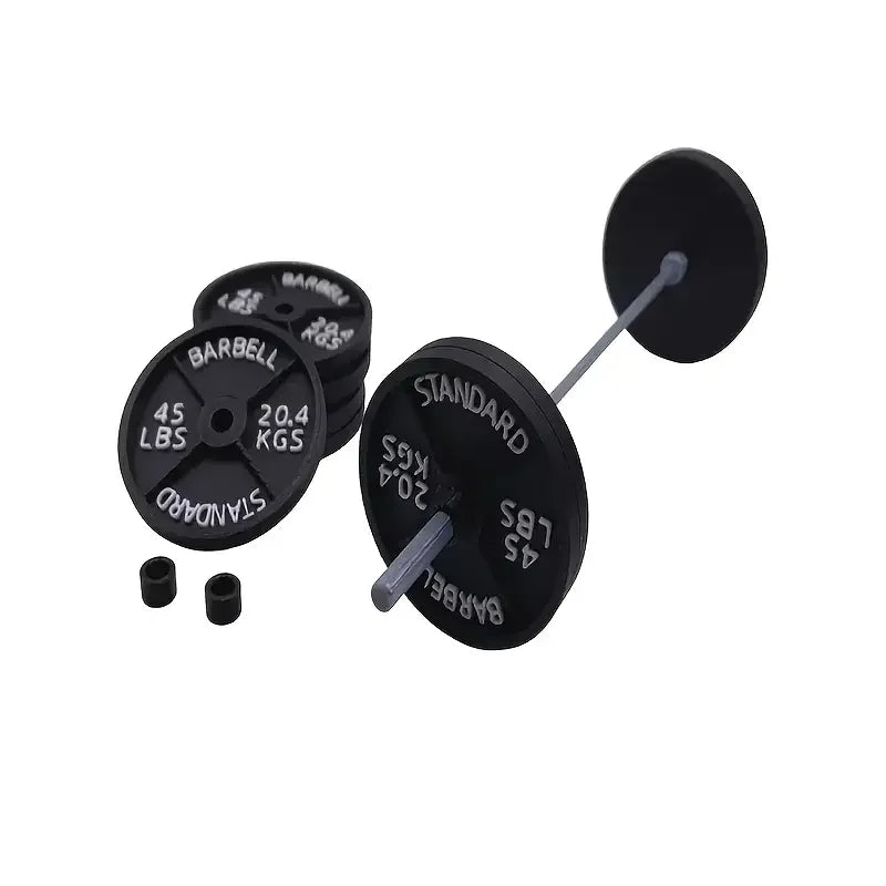 Miniso Barbell Pen Holder Fitness Themed Fitness Pen Holder Perfect Gift for Fitness Enthusiasts Weightlifters