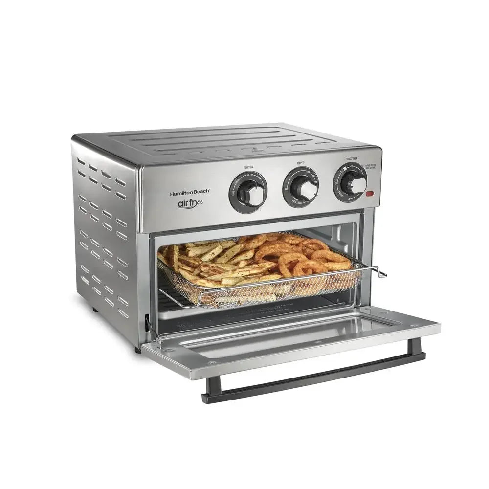 Toaster Oven Air Fryer Combo 1800W 6 Cooking Modes Bake Broil Toast Convection Fits 12 Pizza Multi-functional Kitchen Appliance