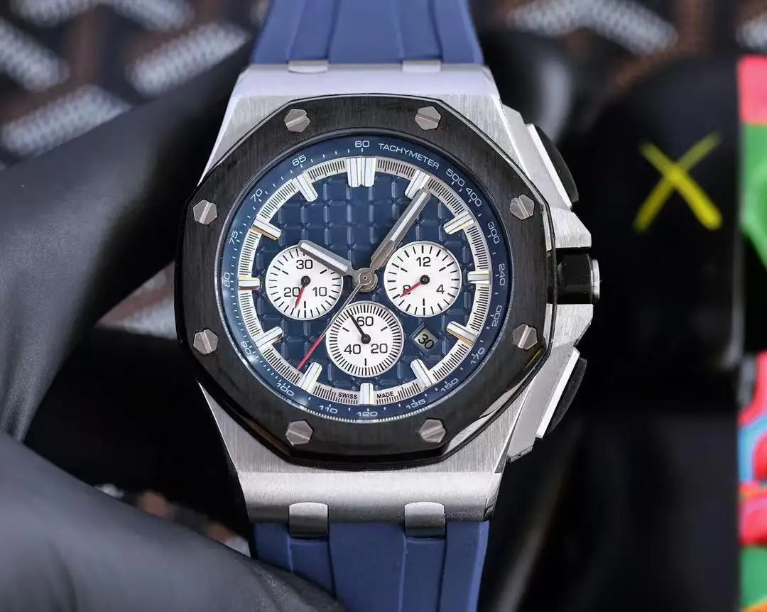 26401 Designer Automatic Mechanical Watch From Top Brand AA-PP ETA Movement Acrylic Band 100 Bar Water Resistance