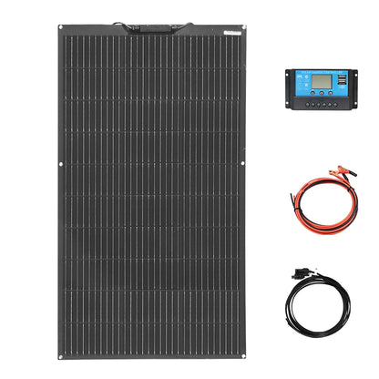 WUZECK Flexible rechargeable solar panel battery 100W 1pcs ~10 pcs High Efficiency Cell (100W, 200W, 300W ,400W,500W 1000W)