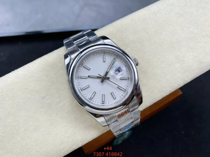 Customized luxury men's watch, 41mm, sapphire crystal, 904L stainless steel strap, imported fully automatic mechanical movement