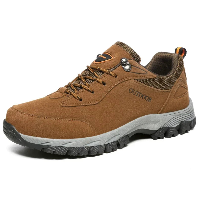 Men's Outdoor Suede Hiking, Travel Hiking, Hunting, Hiking Trails, Jogging Casual Fashion Shoes, Large Size 49