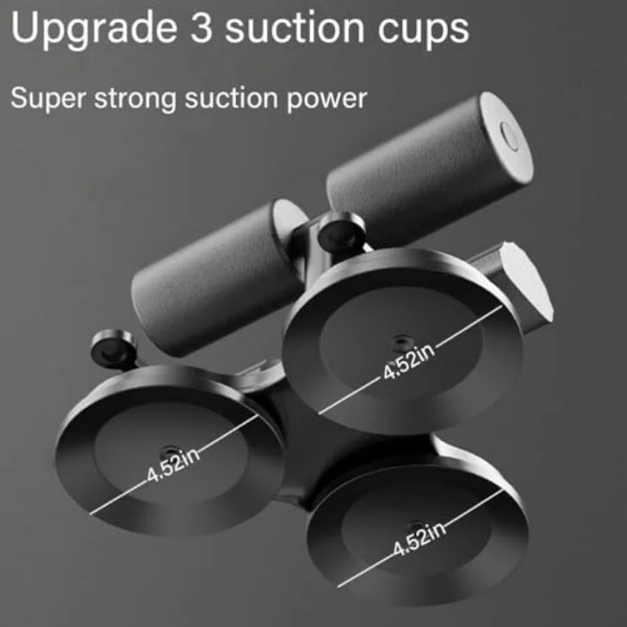 Ab Training Auxiliary Device 2025 Upgrade 3 Suction Cups Sit Up Machine Multifunctional Adjustable Ab Trainer Equipment Ab Work