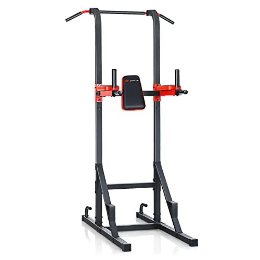 Power Tower Pull Up Bar Dip Station Multi-function Dip Bars Stand Workout Equipment for Full-body Home Gym Fitness Exercise Str
