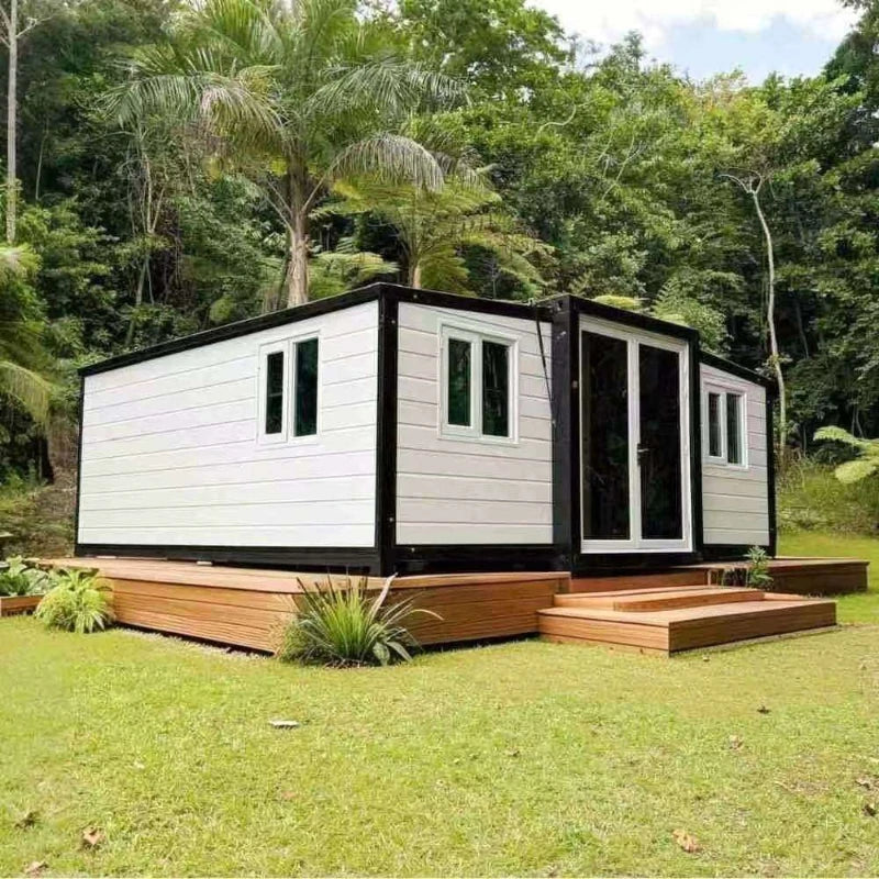 2 3 Bedroom Expandable Container House Portable Homes Prefab Tiny House Customized Detachable House Portable Mobile Home