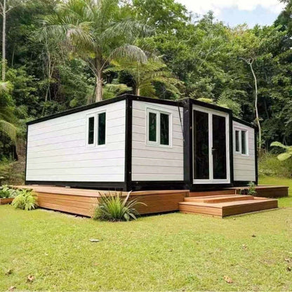 2 3 Bedroom Expandable Container House Portable Homes Prefab Tiny House Customized Detachable House Portable Mobile Home