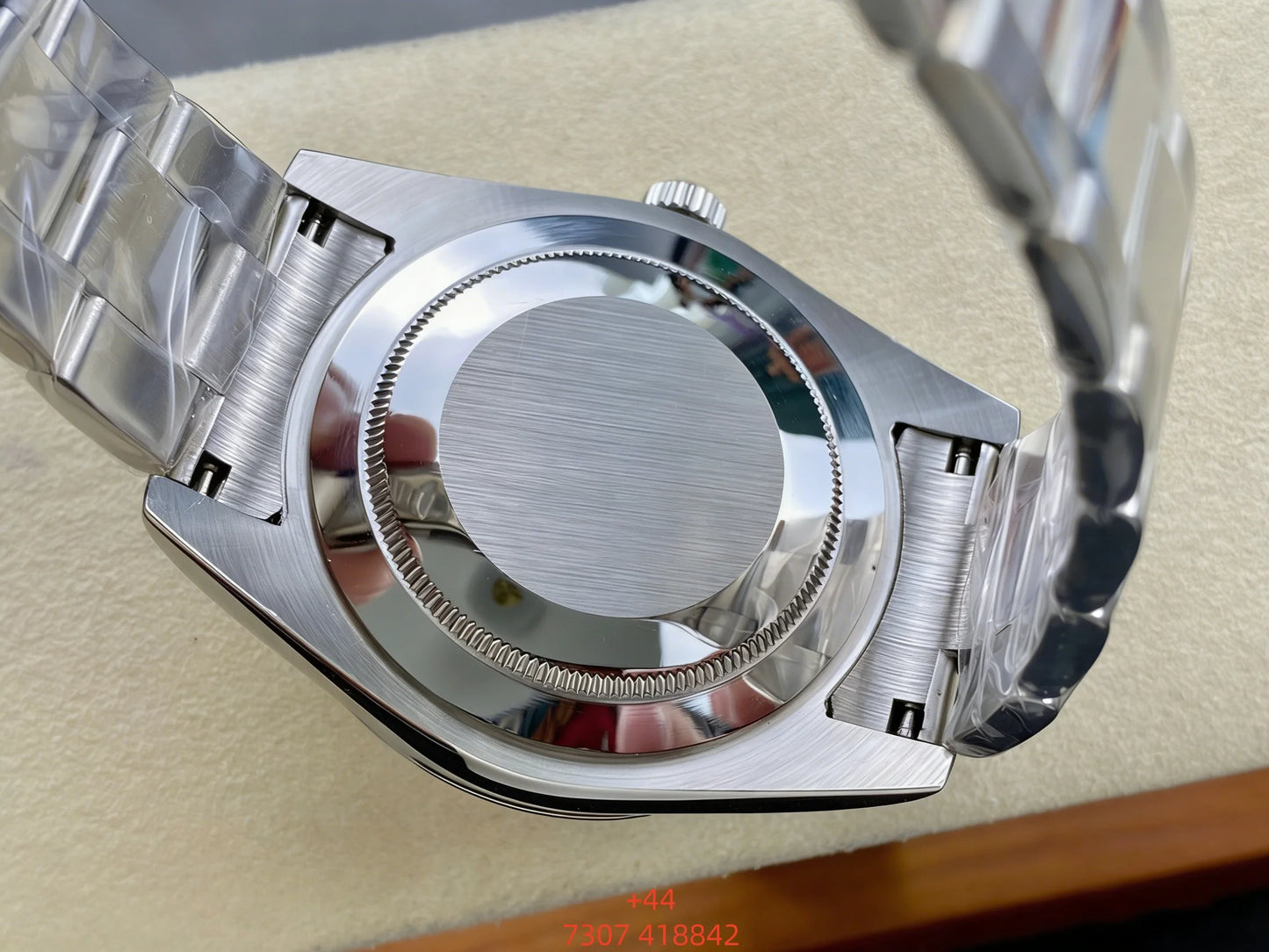 Customized luxury men's watch, 41mm, sapphire crystal, 904L stainless steel strap, imported fully automatic mechanical movement