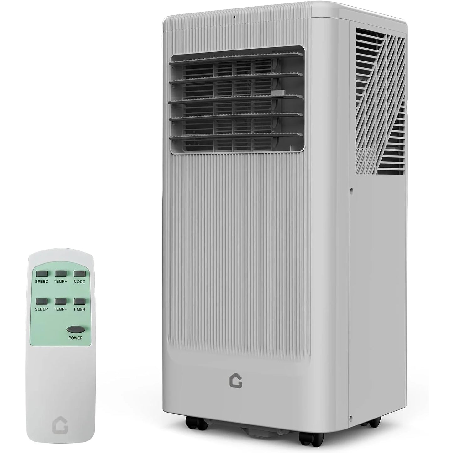 8,000 BTU Portable Air Conditioner, 3-in-1 Portable AC Units for Rooms with Cool/Dry/Fan Modes, Fast Cooling Up to 350 Sq. Ft,