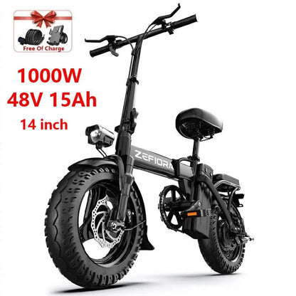 Scooter Electric 14 26 Inch 1000w 30-50mph 30-60miles 48v 10ah 15ah Battery,free Local Shipping Certified Ul2849 Electric Bike