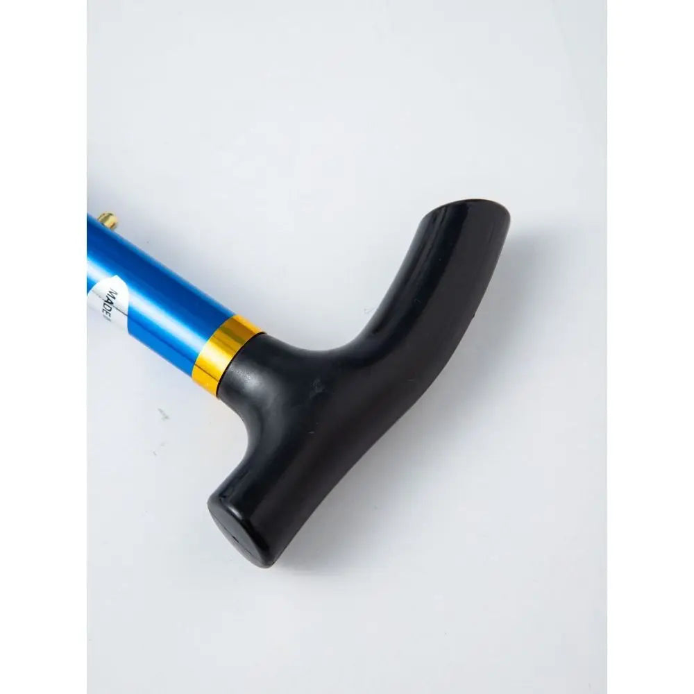 Lightweight Telescopic Trekking Stick Strengthen Adjustable Crutches 5-Section Portable Folding Canes for Adults Elderly People