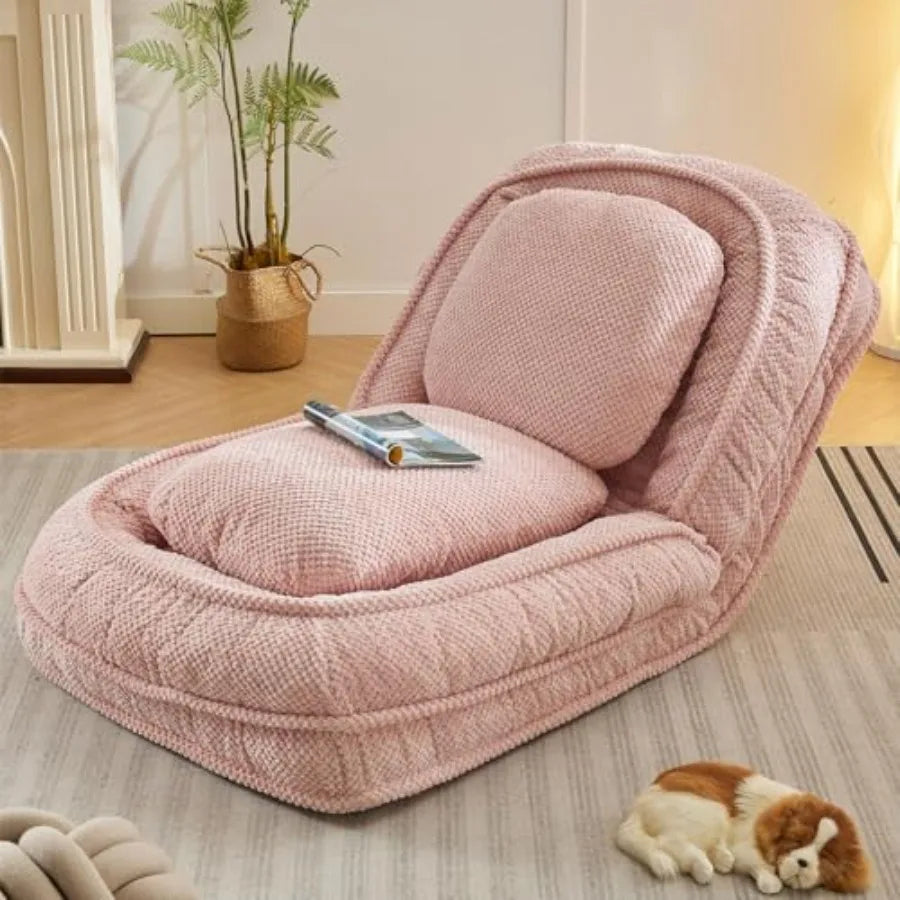 Human Dog Bed 5 Adjustable Position Extra Large Dog Bed for Humans and Pets 69.29''L x 34.65''W x 33.07''H Giant Dog Bed with S