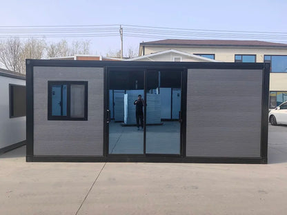 Folding Container House Prefab Luxury Widely Using Container Villa Prefabricated Tiny Home Expandable Container House for Italy