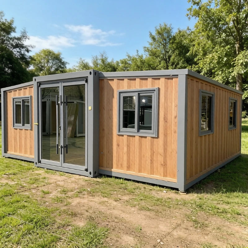 Forest Cabin Luxury Portable House Mobile Home Customized Expandable Container House Prefab Tiny House 2 3 Bedroom Garden Rooms