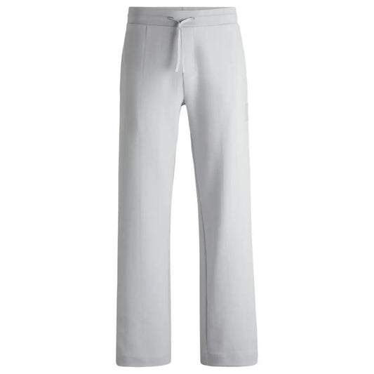 BOSS | Tracksuit bottoms in a drop-needle cotton