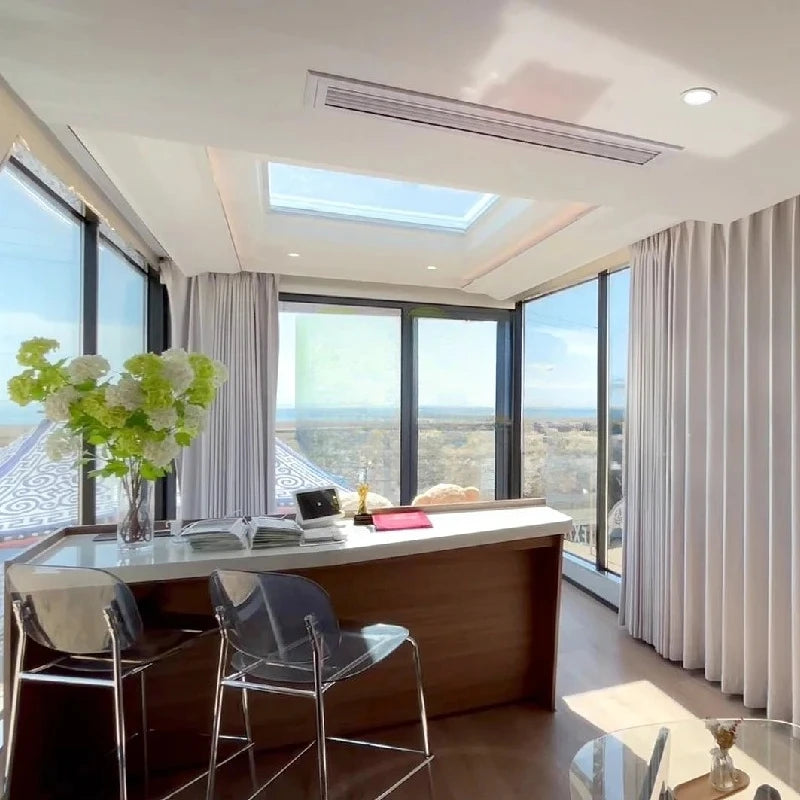 Customized Modern Modular Prefab Container House Factory Supplied Prefabricated Home Office Commercial Space Capsule House
