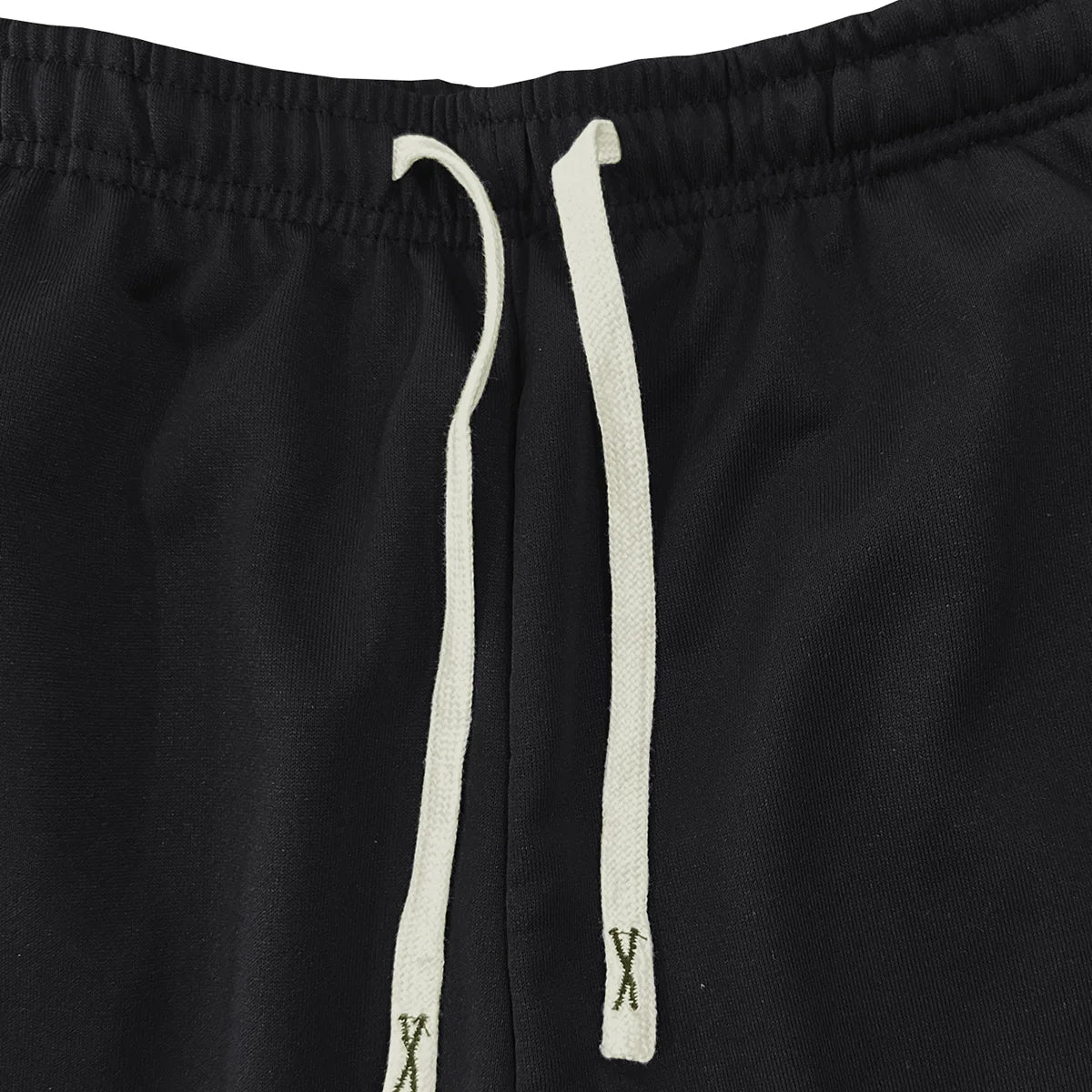 2-piece men's solid color ankle binding jogging pants, suitable for casual sports running, fitness, and outdoor activities