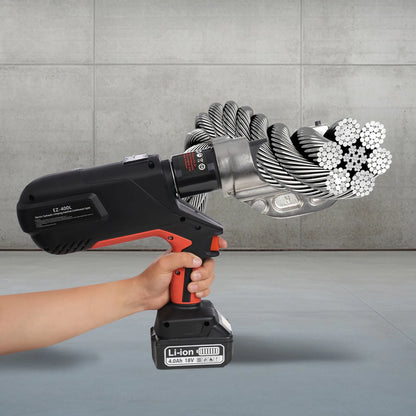 Rechargeable Electric Hydraulic Plier for Cable Crimping 18V Tool with 16-400mm2 Capacity