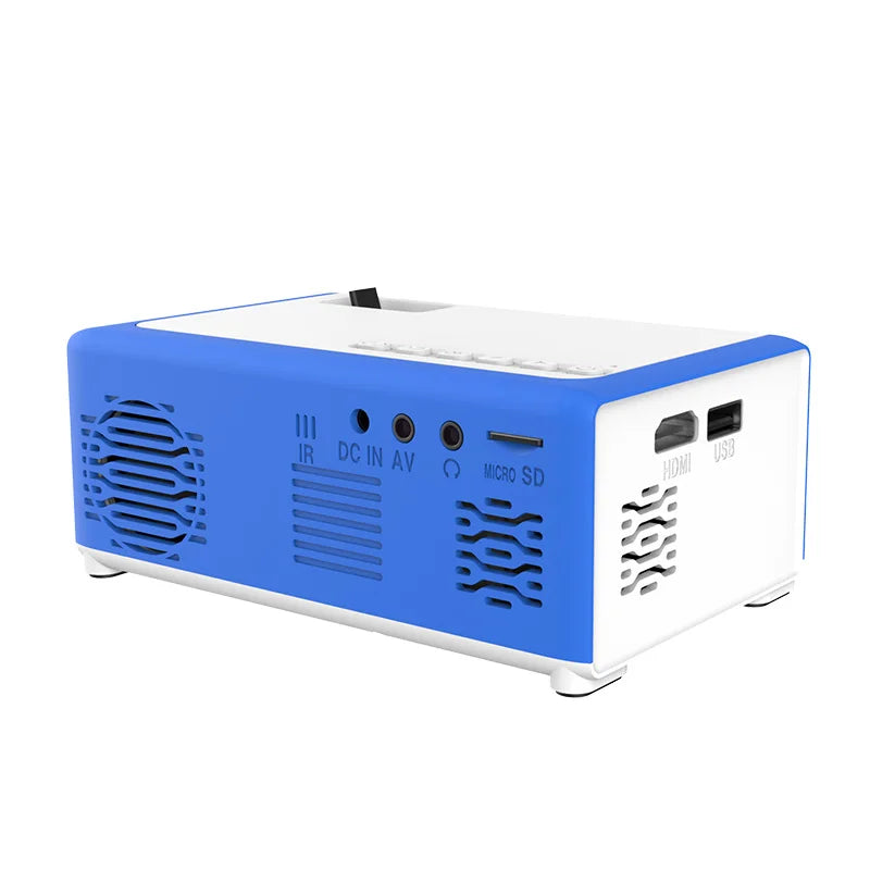 M1 Mini Portable Projector 30 Ansi 320X240P Home Theater Outdoor Movies Children's Toys Halloween Gifts LED Mini Projector