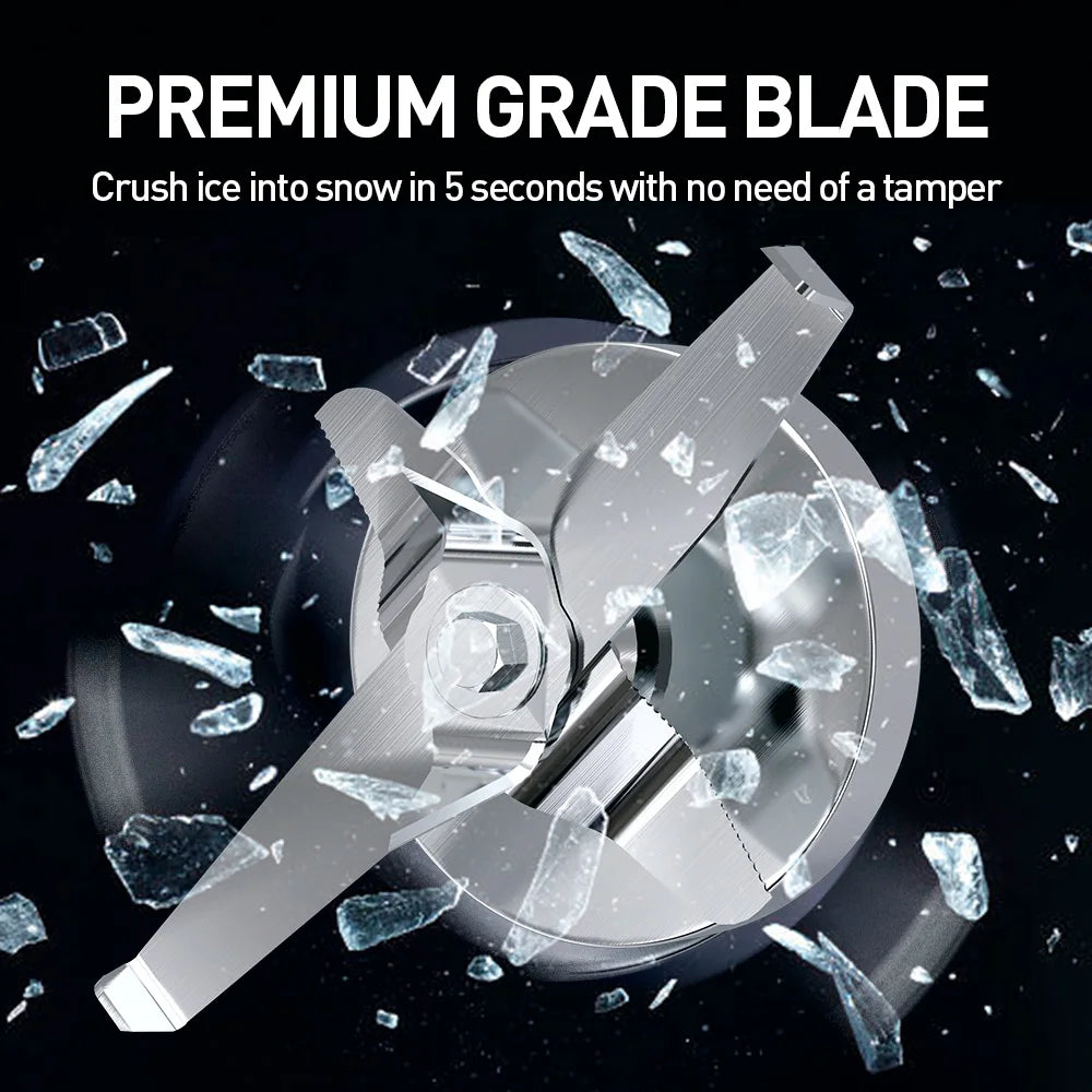 Commercial Quiet Shield Blender 2200W Professional Blenders 2.2L/ 74oz BPA-Free Pitcher for Ice Crushing, Shakes and Smoothies