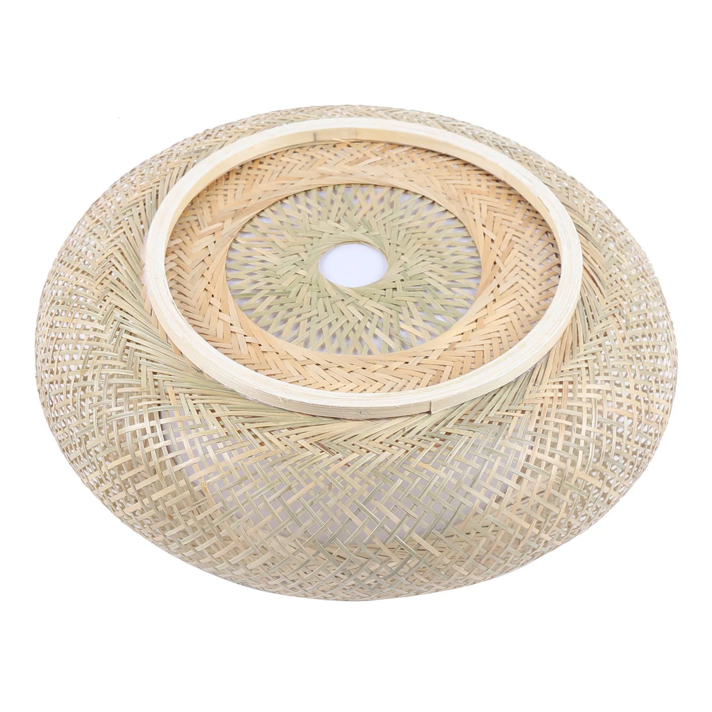 40cm/50cm Rattan Pendant Light - Modern Minimalist LED Lamp for Bedroom & Restaurant, Acrylic Design, Export Quality