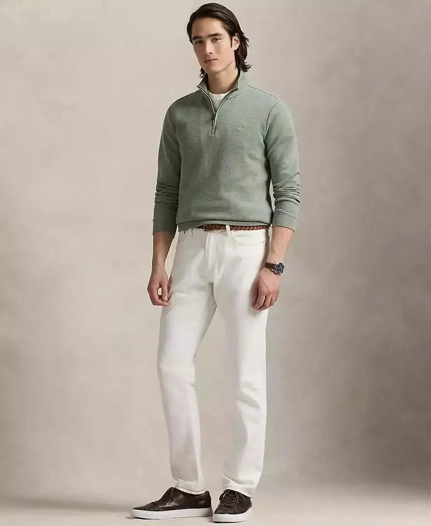 Polo Ralph Lauren | Men's Double-Knit Mesh Quarter-Zip Pullover