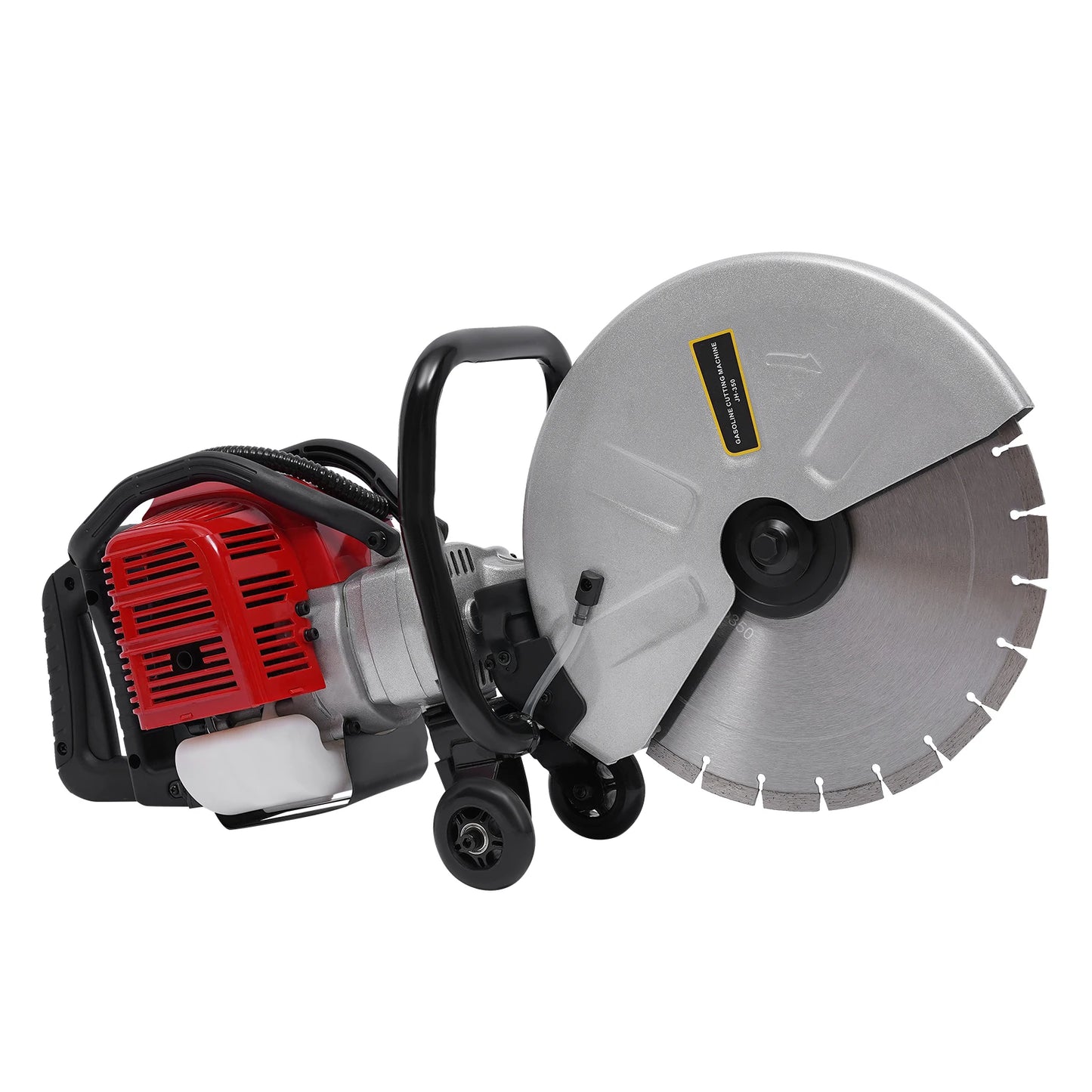 NEW 1400W 52CC Circular Saws Gas Powered Cement Wet Dry Masonry Concrete Cut Off Saw With 350Mm Blade Adjustable Cutting Depth