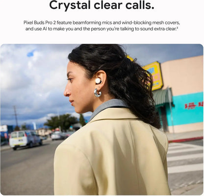 Google Pixel Buds Pro 2 Wireless Earbuds with Active Noise Cancellation Bluetooth Headphones